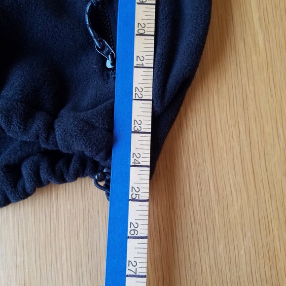 Columbia XL Full Zip Fleece Blue Black Jacket - Picture 12 of 13